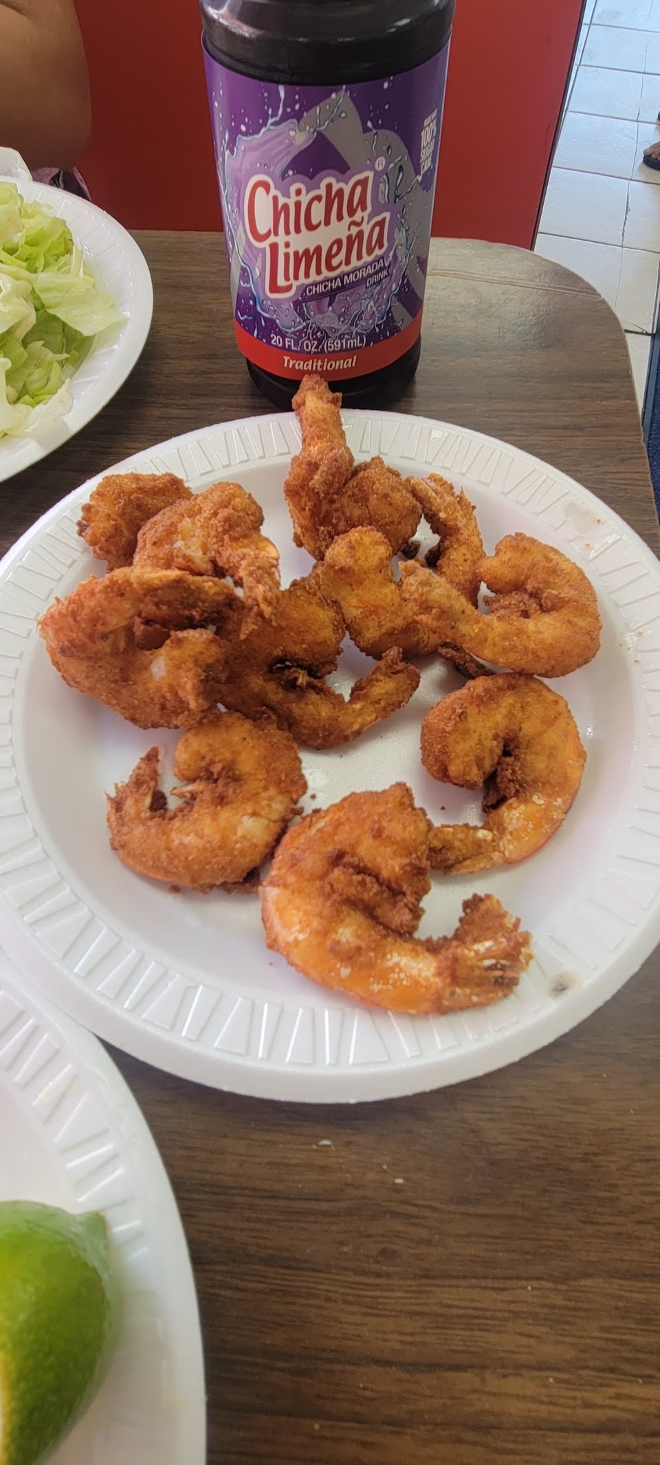 Camarones Fritos Fried Shrimps x8